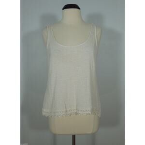 H.I.P. Tank Top M MEDIUM Womens Beige